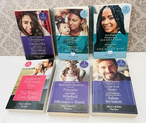 Mills And Boon Book Bundle X 6 Books, 12 Stories *lot A - Picture 1 of 5