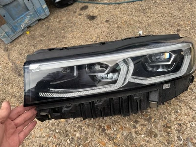 BMW 7 SERIES 2022 G11 G12 LCI LED HEADLIGHT LEFT GENUINE - DAMAGED! - Image 1 of 4