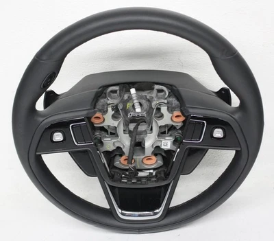 OEM Steering Wheel For Lincoln Aviator Black Leather LC5B-3600-EK3ZHE - Image 1 of 4