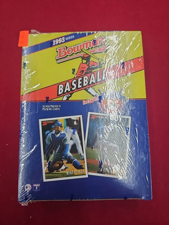 Bowman 1993 béisbol caja de hobby sellada Foto 1 de 1