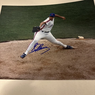 Mets Sid Fernández 1986 firmado 8x10 Foto 1 de 3