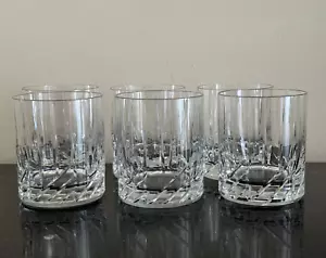 Juego de 6 vasos de whisky Miller Rogaska Galleria dobles antiguos - Imagen 1 de 6