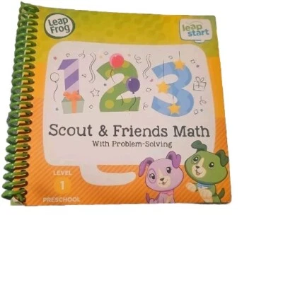 Libro de matemáticas LeapFrog LeapStart Scout & Friends con resolución de problemas  Foto 1 de 3
