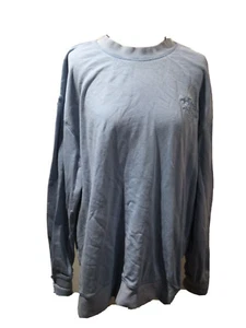 Ladies ADIDAS SWEATSHIRT Blue Logo And Branding U.K XL T6327 - Picture 1 of 6