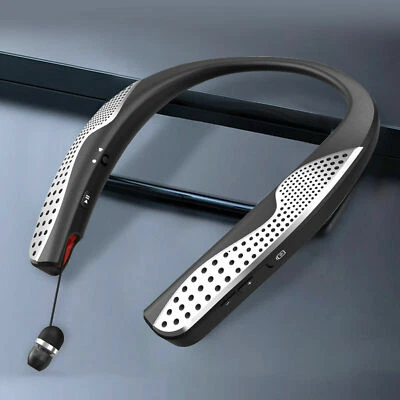 Neckband Headset Wireless Earbuds Speaker Headphone Earphone w/Mic for Bluetooth - Image 1 of 4