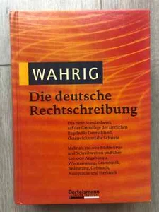 Wahrig Die deutsche Rechtschreibung Bertelsmann Lexikon Institut - Bild 1 von 3