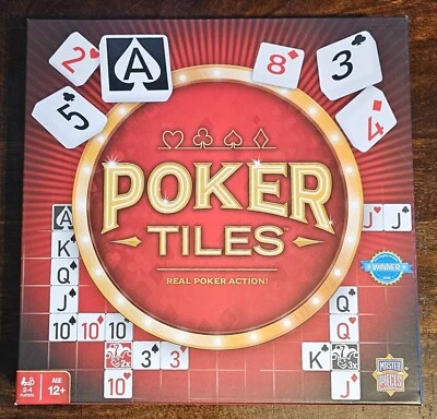 Poker Tiles Real Poker Action Game New By Master Pieces - Image 1 of 4