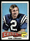 Toni Linhart 1975 Topps Rookie Card #439 Baltimore Colts