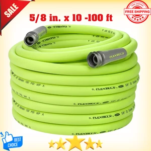 Garden Hose 5/8 In. X 10-100 Ft, Heavy Duty, Lightweight, Drinking Water Safe - Picture 1 of 16