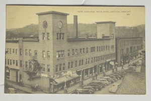 Hotel Coolidge White River Junction Vermont impreso 1949 - Imagen 1 de 2