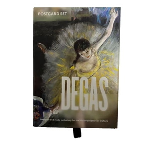 RARE LIMITED EDITION "DEGAS" POSTCARD SET NATIONAL GALLERY/VICTORIA STILL SEALED - Bild 1 von 2