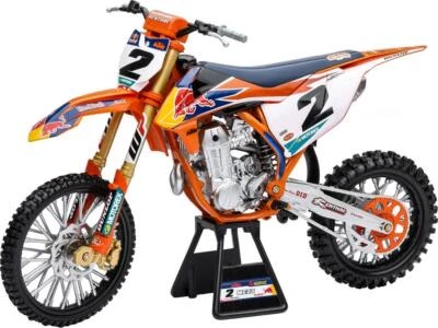 KTM 450 SX-F #2 Cooper Webb Red Bull KTM Factory Racing SuperCross 1/6 New Ray - Image 1 of 4