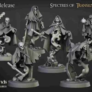 Undead Crypt Ghosts 20 figs – 28mm - Highlands Miniatures – Transilvanya - Picture 1 of 7