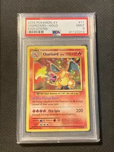 2016 Pokemon XY 🔥Charizard Holo Evolutions #11/108 PSA 9 MINT (A17) churmander - Picture 1 of 1