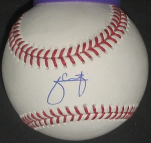 Pelota de béisbol firmada con autógrafo por Julio Urías MLB automática certificada por Schwartz Dodgers - Imagen 1 de 5