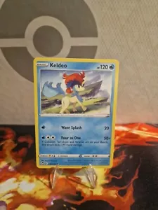 Pokémon TCG Keldeo Silver Tempest 046/195 Regular Rare - Picture 1 of 2
