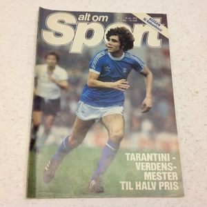 Alberto Tarantini Birmingham City Italy Vintage 1979 Danish Football Magazine - Bild 1 von 2