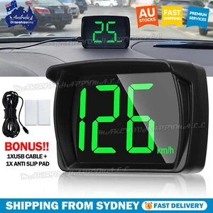 Car Digital GPS Satelite Speedo Speed KMH HUD Head Up Display Universal DM OZ - Picture 1 of 9