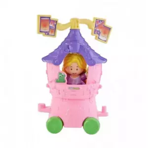 Fisher Price Little People Disney Princess Rapunzel Castle Float Toy Vehicle - Picture 1 of 1