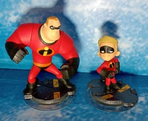 Juego de 2 figuras de Disney Infinity Mr. Incredible y Dash The Incredibles - Imagen 1 de 3