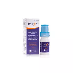 Miren Anti-UV Ophthalmic Drops 10ml. Barrier against blue light and UV radiation - Picture 1 of 1