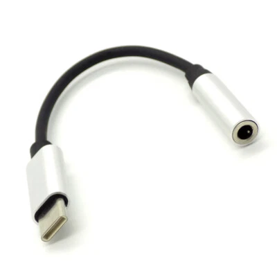 USB-C To 3.5mm Headphone Jack Adapter Cable For Samsung Macbook Audio Aux Type C - Image 1 of 4