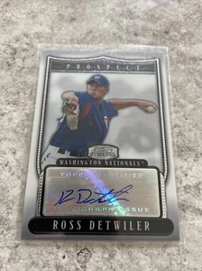 2007 Bowman Sterling Prospect #BSP-RD Ross Detwiler Autograph RC Nationals - Picture 1 of 1