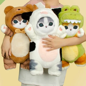 Anime Mofusand Plush Toys 25CM Cartoon Animal Shark Cat Cute Plush Toy Kids Gift