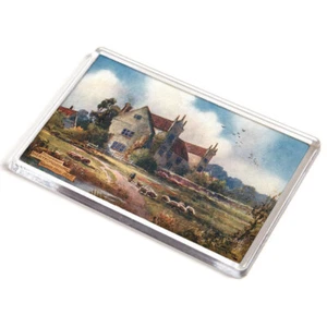 JUMBO MAGNET - Vintage Hertfordshire - Queen Hoo Hall - Picture 1 of 1