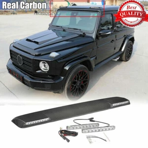 Real Carbon Front Roof Spoiler For Mercedes G Class W463 W464 G550 G63 AMG 2019+ - Picture 1 of 12