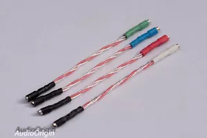 Cabezal de plata recocido suave puro, cables de cartucho, cables, phono, Furukawa 5N - Imagen 1 de 4