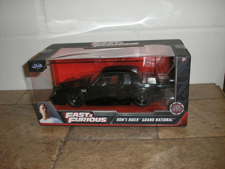 Jada Toys 1 24 Fast & Furious - '87 Buick Grand National Glossy Black (99539)