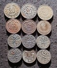 OLD+COINS+OF+AUSTRIA+%28AUSTRO-HUNGARIAN+EMPIRE%29+WORLD+WAR+I+-+MIX+269