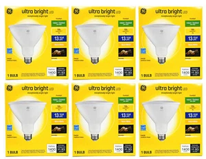 (case of 6 bulbs) GE Lighting 37644 Ultra Bright LED Par38 Indoor/Outdoor Flood - Picture 1 of 5
