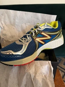 Size 10.5 - New Balance Aimé Leon Dore x 860v2 Blue Yellow - Bild 1 von 5