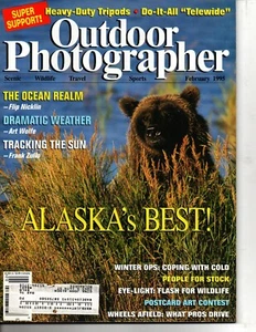 Outdoor Photographer Magazine February 1995 OOP - Picture 1 of 2