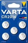 500X Varta Cr2016 100 X 5 Il Blister 3V Batterie Pile Bouton Lithium Cr 2016