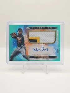 Nick Gonzalez 2024 Topps Inception /50 Aqua Rookie Patch Auto Pirates - Bild 1 von 2