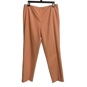 Lafayette 148 New York Cropped Bleecker Dress Pants size 8 Orange - Picture 1 of 11