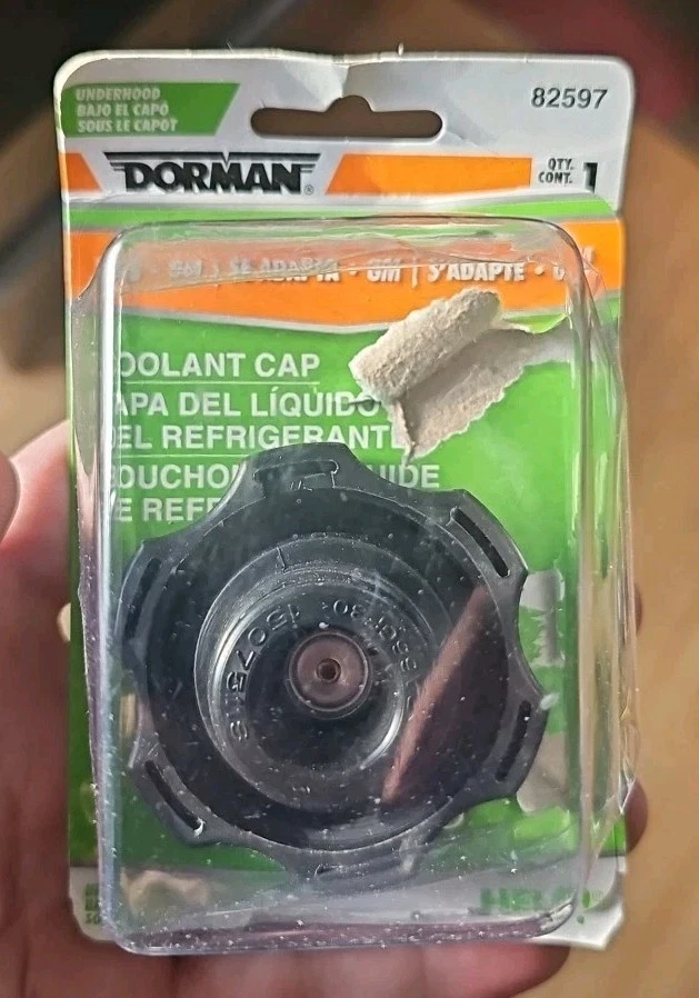 Engine Coolant Reservoir Cap-Recovery Tank Cap Dorman 82597 Open Box - Image 1 of 1