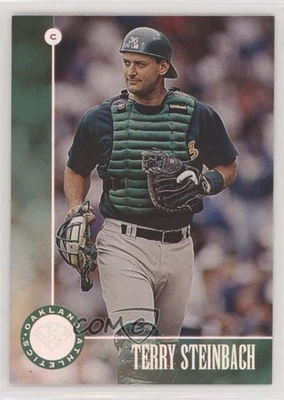 1996 Leaf Silver Terry Steinbach #160 - Image 1 of 2