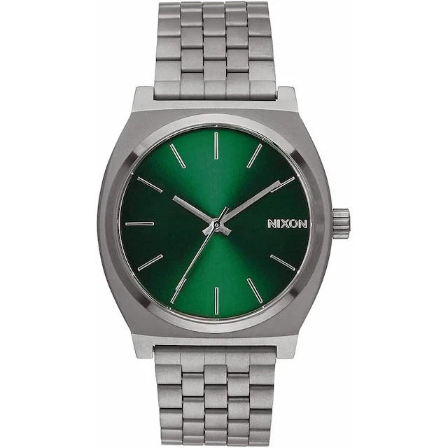 Orologio Nixon Time Teller All Gunmetal / Green Sunray  - A045-2458-00 - Immagine 1 di 1
