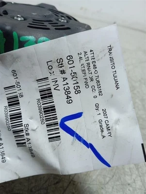 Alternator 100 Amp Fits 08-15 SCION XB 3990250 - Изображение 1 из 4