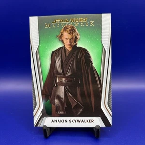 Anakin Skywalker Masterwork 13/99 Star Wars Card #6 Topps Card Jedi Sith - Picture 1 of 2