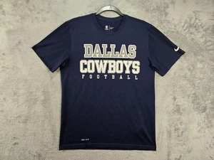 Nike NFL On Field Apparel Dallas Cowboys Kurzarm T-Shirt Herren M Navy Blau - Bild 1 von 23
