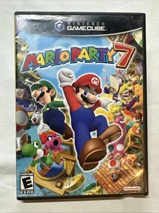 Mario Party 7 Nintendo Gamecube CIB with Original Case Manual - Picture 1 of 4