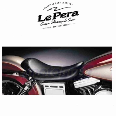 Le Pera Silhouette Solo Seat for 1994-1996 Harley Davidson FLHR Road King - or Foto 1 de 4