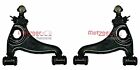 Front Control Arms Left+Right METZGER Fits MERCEDES 190 W201 W124 82-98