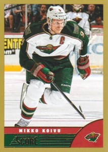 2013-14 Score Hockey Gold #237 Mikko Koivu
