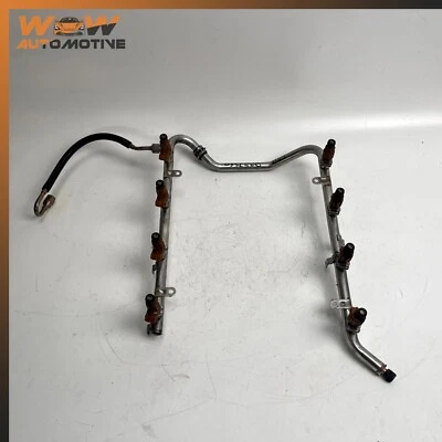 99-06 MERCEDES-BENZ CL500 SL500 S500 M113 MOTOR RIEL DE COMBUSTIBLE CON INYECTORES OEM Foto 1 de 4